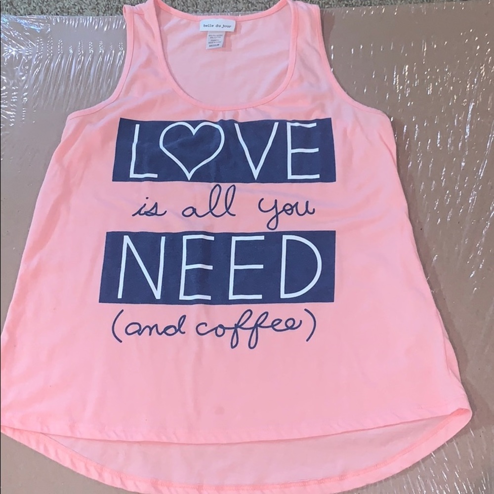 Pink tank top